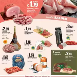 Volantino Sì con te Pagina 9: Il Dolcecuore Riserva Blu Vitali €1,69, Prosciutto San Daniele DOP €2,89