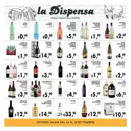 Volantino èccoMI Pagina 16: Acqua Lete effervescente naturale €1,00, Bevanda alcohol free sparkling la gioiosa €5,29