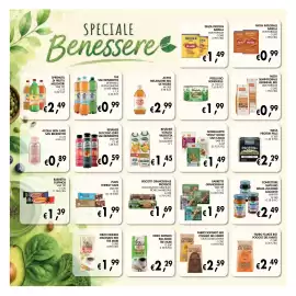 Volantino èccoMI Pagina 21: Beverage Vitalita' Valfrutta Difesa/Collagene €1,45, Biscotti grancereale proteico €1,69