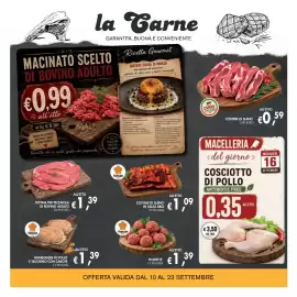 Volantino èccoMI Pagina 8: Costine di suino in salsa BBQ €1,09, Costine di suino €0,59