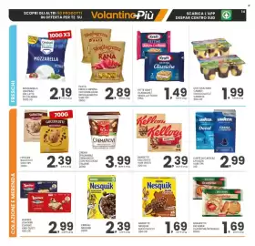 Volantino Despar settimana 37 Pagina 14: Crema spalmabile Cremanovi con nocciole italiane €3,99, Cereali Nesquik €2,39