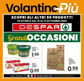 Volantino Despar settimana 37 Pagina 16: Nettare Despar pera italiana €0,89, Pasta di semola integrale La Molisana €0,99