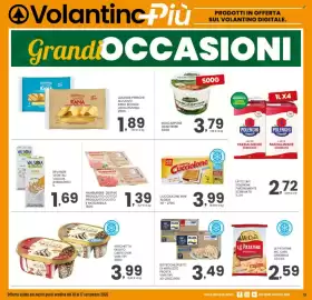 Volantino Despar settimana 37 Pagina 18: Bistecche/filetti di merluzzo Frosta €3,49, Mascarpone Granterre €3,79