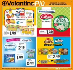 Volantino Despar settimana 37 Pagina 20: Estathè Limone/Pesca Classico/Zero €1,59, Formaggini Crema Bel Paese €1,39