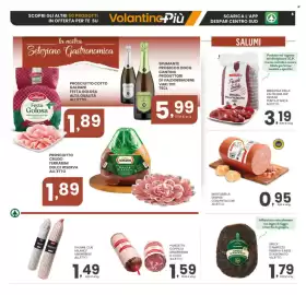Volantino Despar settimana 37 Pagina 6: Speck d'Ampezzo Riserva €1,79, Mortadella Despar con pistacchi €0,95
