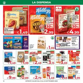 Volantino Despar Pagina 12: Patatine Crocchias €1,49, Frollini con gocce di cioccolato DESPAR €1,99
