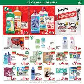 Volantino Despar Pagina 19: Carta Cucina REGINA di Cuori €2,99, Fazzoletti SCOTTEx €1,99