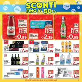 Volantino Despar Pagina 3: Shampoo/balsamo Sunsilk €2,19, Caffè caps compatibili Nespresso L'OR €7,99
