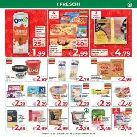 Volantino Despar Pagina 9: Sugo fresco RANA €2,69, Pancetta a cubetti Beretta Dolce/Affumicata €2,99