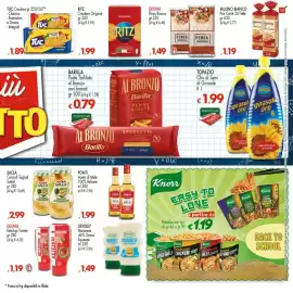 Volantino Despar Pagina 19: TUC Crackers €1,89, Mulino Bianco Pan Carrè €1,19