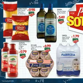 Volantino Despar Pagina 2: Valfrutta Passata Vellutata al Vapore €0,79, Tonno in Olio di Oliva Rio mare €6,99