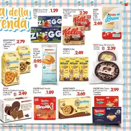 Volantino Despar Pagina 7: Kellogg's Barrette di Mandorle €2,39, Loacker Break3 Nocciola €1,89