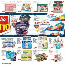 Volantino Despar Pagina 9: Galbani Wurstel di Puro Suino €0,79, Nestlé mio Yogurt vari gusti €1,49