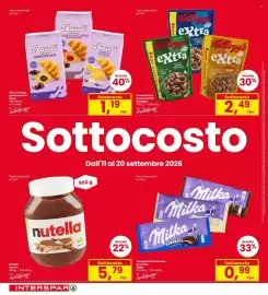Volantino Interspar Pagina 2: Bauli Croissant gusti assortiti €1,19, Kellogg's extra €2,49
