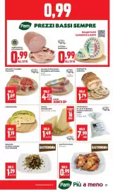 Volantino Panorama Pagina 17: Grana Padano DOP €1,49, Insalata di orzo e farro con verdure €1,29