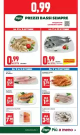 Volantino Panorama Pagina 19: Filetto di merluzzo carbonaro €1,19, Carpaccio di polpo €3,50