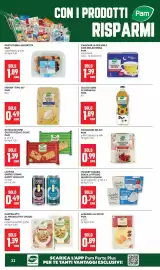 Volantino Panorama Pagina 22: Camomilla solubile con melatonina Pam €1,39, Schiacciatine Pam €1,39