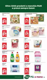 Volantino Panorama Pagina 23: Panni multiuso Pam €1,79, Gelato in vaschetta Pam €2,89