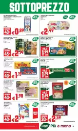 Volantino Panorama Pagina 5: Salumi affettati Parmacotto €1,98, Cubetti di pancetta Fratelli Beretta €1,99
