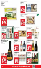 Volantino Pam Pagina 12: Gelato ice cream Ferrero Rocher €3,19, Thé in bicchiere Estathé €1,59