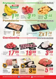 Folleto SPAR Fragadis Página 2: Carne para guisar de ternera €17,95, Croissant de chocolate €1,70