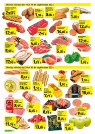 Catálogo Hiperber Página 2: Triángulo atún, jamón york/queso €0,85, El Maestro lomo curado €14,85