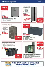 Volantino Eurobrico Pagina 12: Cassettiera "Snappy" €24,90, Baule Omega €29,90