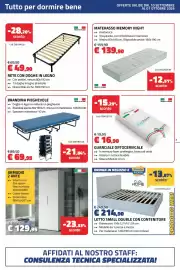 Volantino Eurobrico Pagina 7: Brandina pieghevole €69,95, Materasso Memory Night €139,90