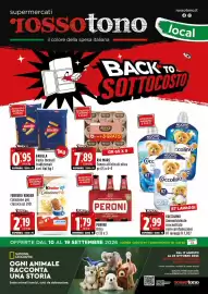 Volantino Rossotono Carrefour Pagina 1: Peroni Birra €1,79, Rio Mare Tonno all’olio di oliva €7,89
