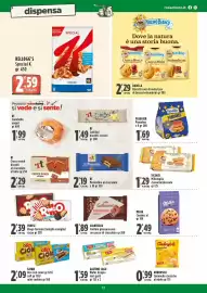 Volantino Rossotono Carrefour Pagina 12: Ringo vaniglia €2,39, Galbusera Frollino gransaraceno €1,89