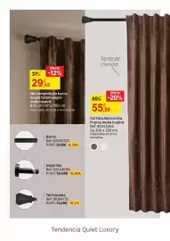 Catálogo Leroy Merlin Página 12: Moka - cortina claro cinta frunce molla igpire €55,99, Soportes €10,99