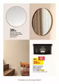 Catálogo Leroy Merlin Página 43: Oro - espejo enmarcado bria mate inspire €39,99, Luxens - pintura havana 6 mate €26,99
