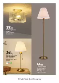 Catálogo Leroy Merlin Página 6: Lámparas de pie silvania inspire €44,99, Plafon agrippina inspire €39,99