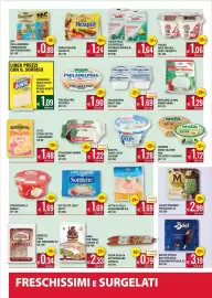 Volantino Palmarket Pagina 5: Petto di pollo Aequilibrium Aia €1,69, Philadelphia Kraft Mini €1,69
