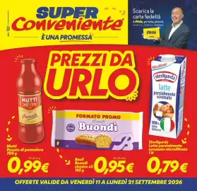 Volantino Iper Super Conveniente Pagina 1: Sterilgarda latte parzialmente scremato microfiltrato €0,79
