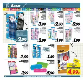 Volantino Iper Super Conveniente Pagina 22: Mitama Good Vibes penna scatto €1,99, Mitama penna liner €1,49
