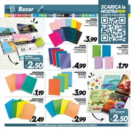 Volantino Iper Super Conveniente Pagina 23: Monocromo cartellina €2,99, Monocromo Maxi Skip €3,90