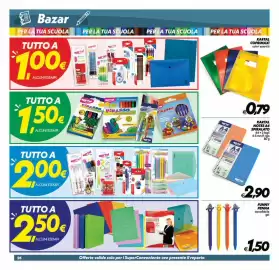 Volantino Iper Super Conveniente Pagina 26: Kartal notes A4 spirato €2,90, Kartal coprimaxi €0,79
