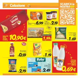 Volantino Iper Super Conveniente Pagina 5: Gullón Crackers classic €1,19, Mulino Bianco Fette Integrali €1,99