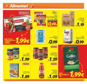 Volantino Iper Super Conveniente Pagina 6: Gustomanno Sugo arrabbiata/basilico/norma €1,29