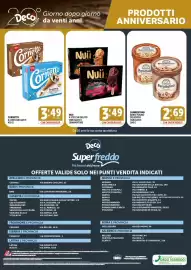Volantino Deco Superfreddo Pagina 12: Cornetto 6 coni vari gusti €3,49, Sammontana Barattolino delizioso €2,69