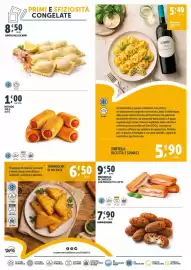 Volantino Deco Superfreddo Pagina 9: Mozzarella in carrozza con prosciutto cotto €9,50, Ravioli agli scampi €8,50
