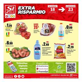 Volantino Sì con te Market Pagina 16: Patate Mc Cain Le Originali €2,29, Mele Gala €1,29