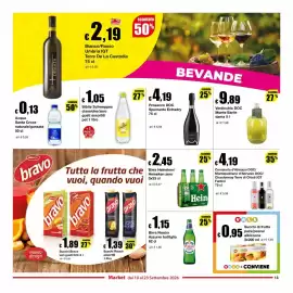 Volantino Sì con te Market Pagina 13: Birra Heineken/Heineken zero €2,45, Birra Nastro Azzurro €1,15