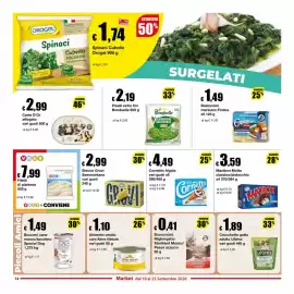 Volantino Sì con te Market Pagina 14: Cornetto Algida €4,49, Maxibon Motta classic €3,59