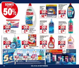 Volantino Il Gigante Pagina 10: Detersivo liquido per lavatrice Bio Presto Total 4+1 Classico €4,49
