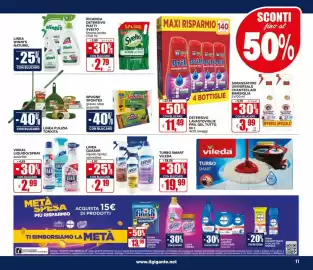 Volantino Il Gigante Pagina 11: Ricarica detersivo piatti Svelto €2,79, Vanish Oli Acidi