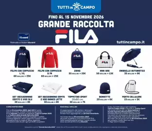 Volantino Il Gigante Pagina 13: FelPA con cappuccio Fila €25,00, Ombrello automatico Fila €8,00