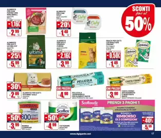 Volantino Il Gigante Pagina 17: Tuttofare Scottex €4,99, Bobina comprami €3,99