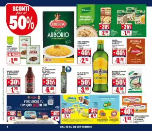 Volantino Il Gigante Pagina 4: Risotto Knorr ricette assortite €1,35, Funghi Porcini Manzoni €4,98